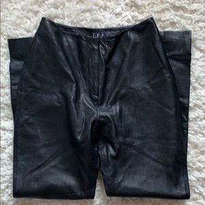Leather pants